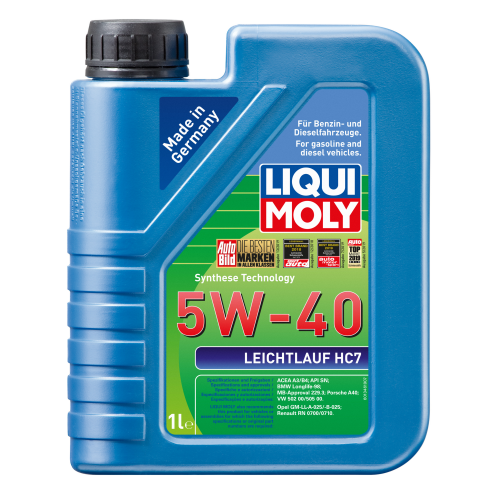 НС-синтетическое моторное масло Leichtlauf HC 7 5W-40 - 1 л