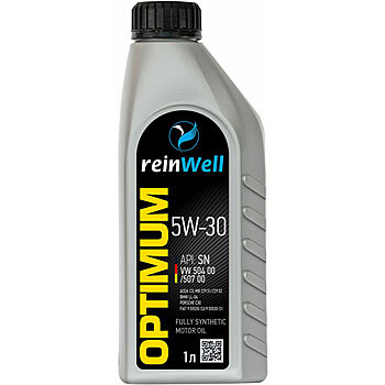 4943 ReinWell Моторное масло 5W-30 API SN, VW 504.00/507.00 (1л) - 1 л